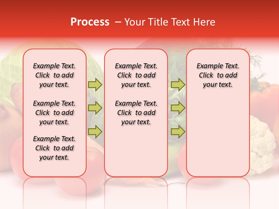 Gourd Cucumber Market PowerPoint Template