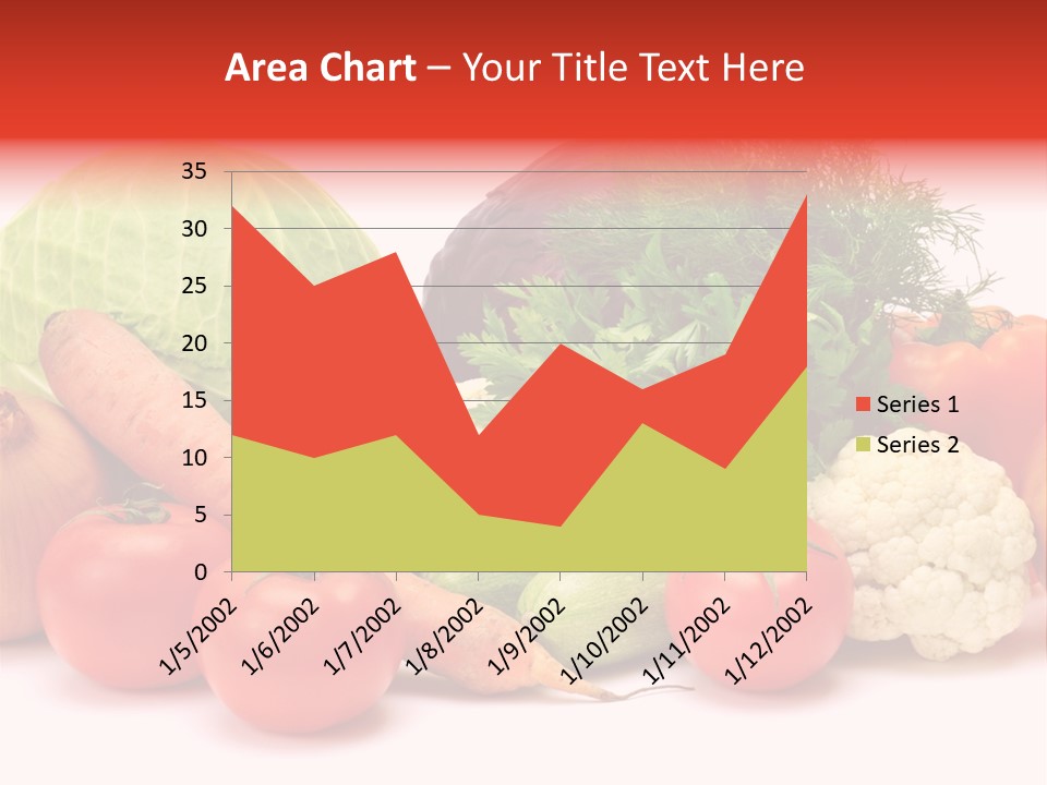 Gourd Cucumber Market PowerPoint Template
