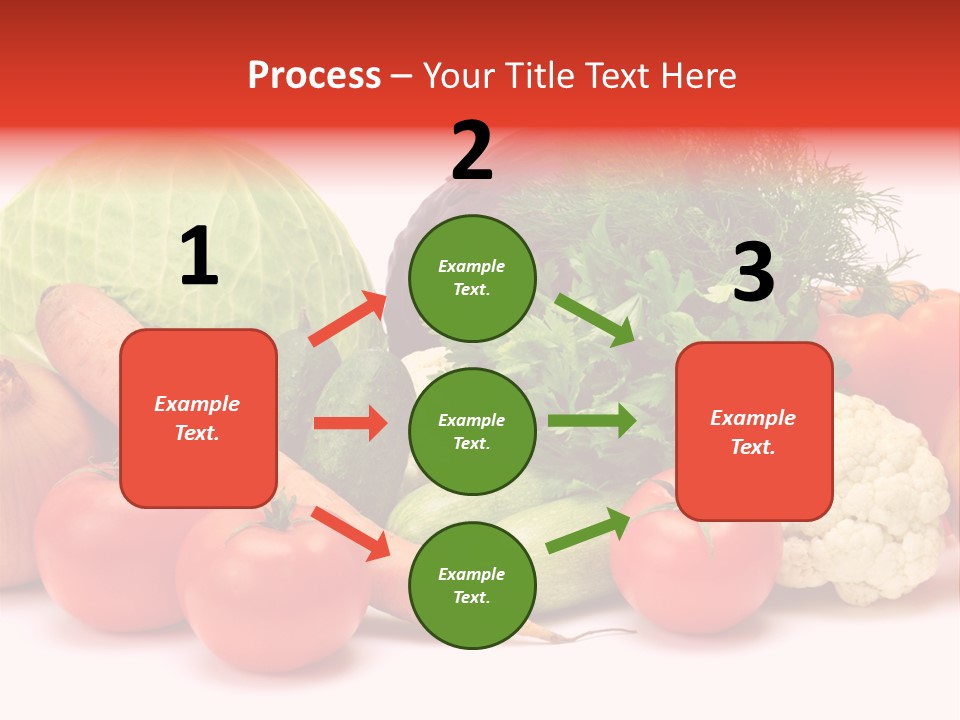Gourd Cucumber Market PowerPoint Template