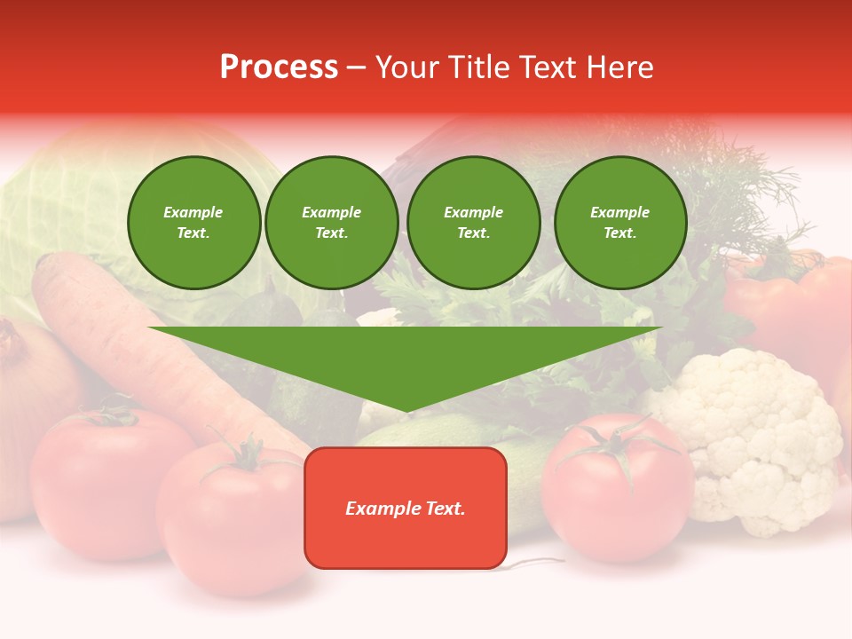 Gourd Cucumber Market PowerPoint Template