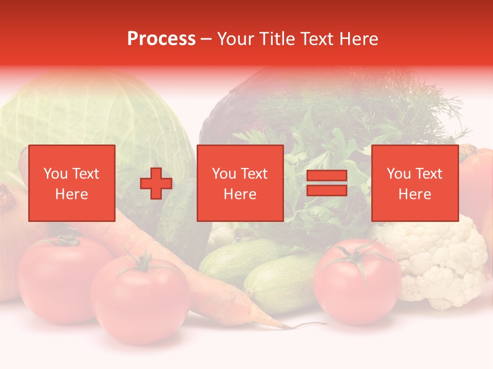 Gourd Cucumber Market PowerPoint Template