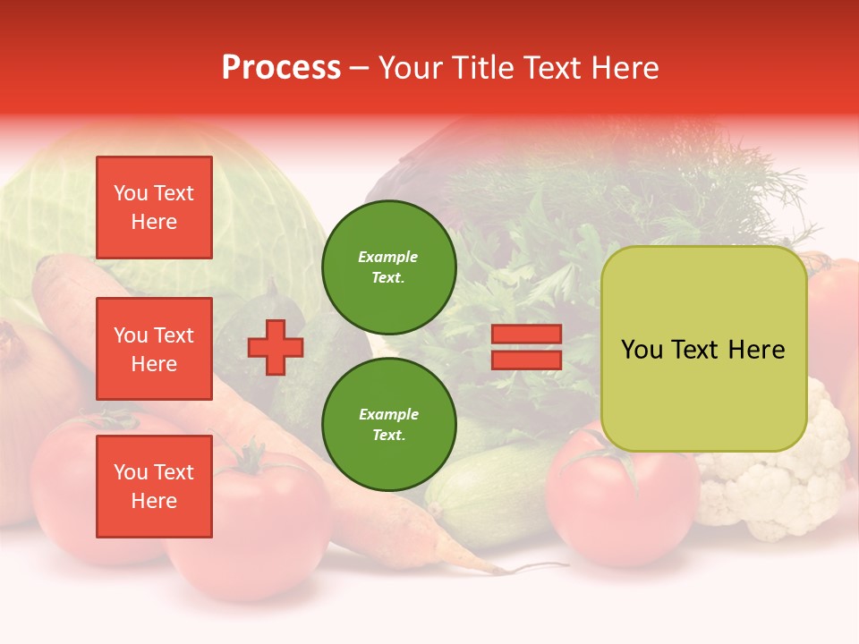 Gourd Cucumber Market PowerPoint Template