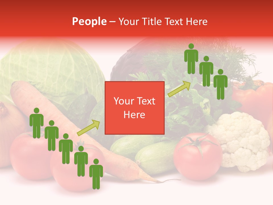 Gourd Cucumber Market PowerPoint Template