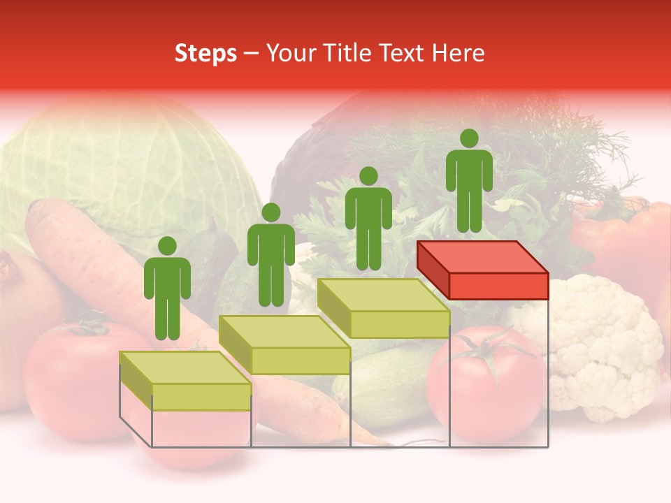 Gourd Cucumber Market PowerPoint Template