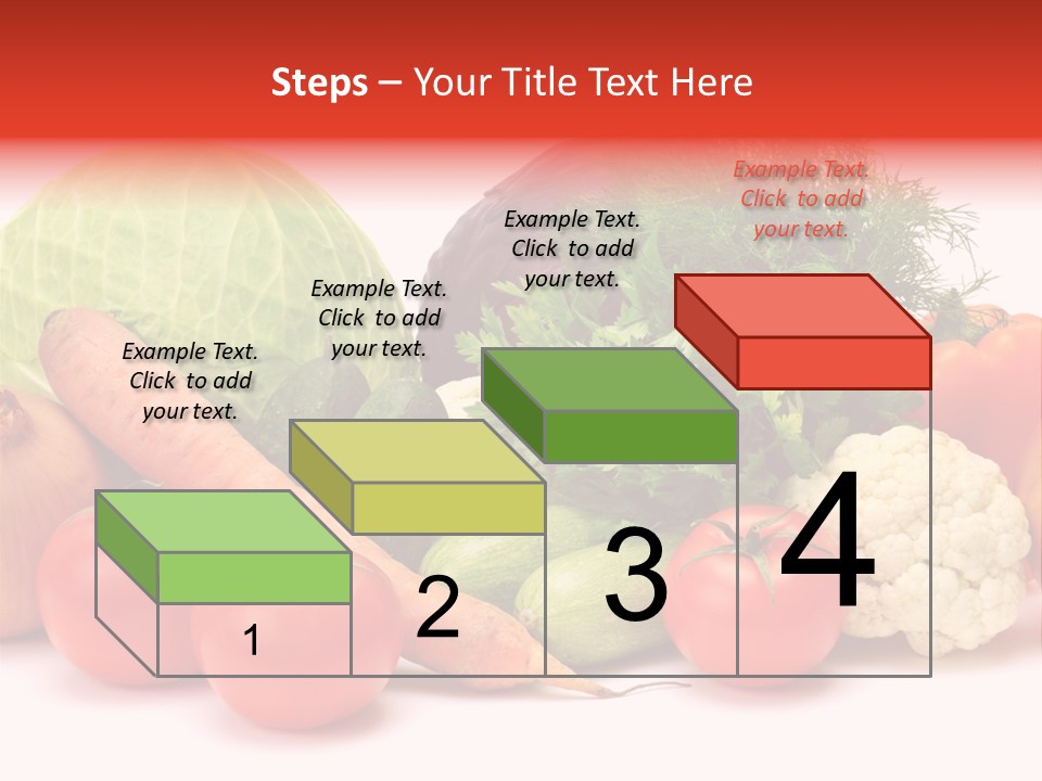 Gourd Cucumber Market PowerPoint Template
