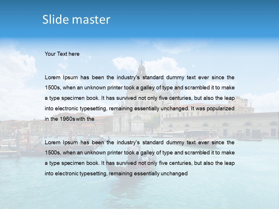 Church Travel Transportation PowerPoint Template