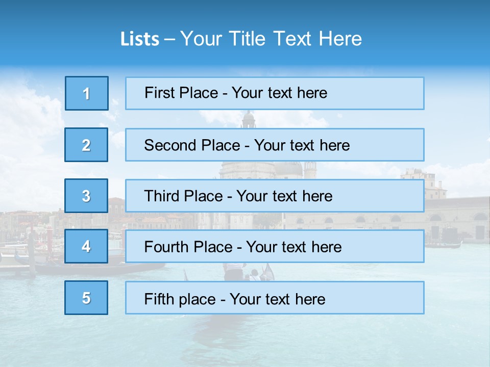 Church Travel Transportation PowerPoint Template