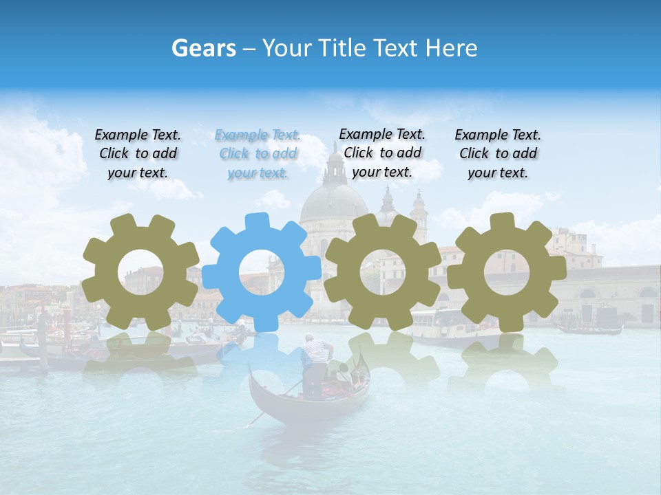 Church Travel Transportation PowerPoint Template