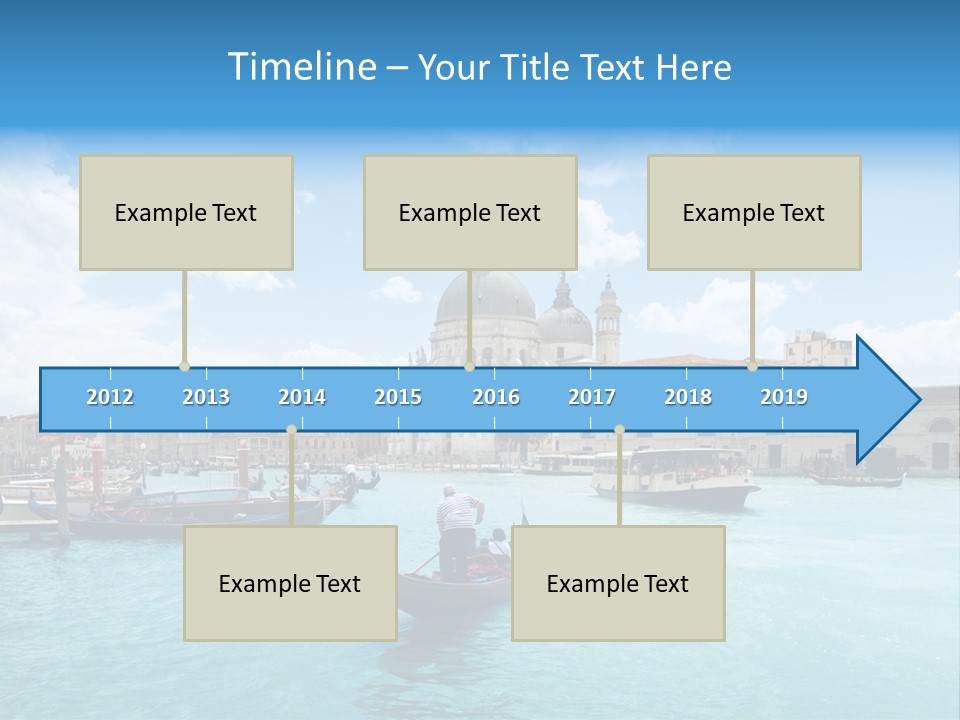 Church Travel Transportation PowerPoint Template