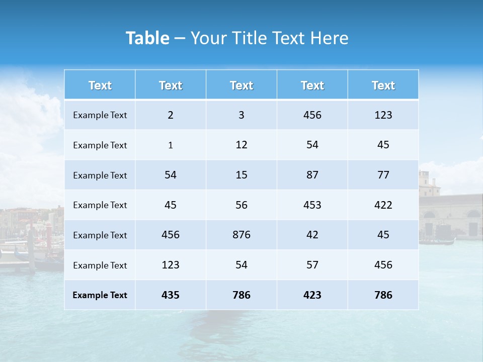 Church Travel Transportation PowerPoint Template