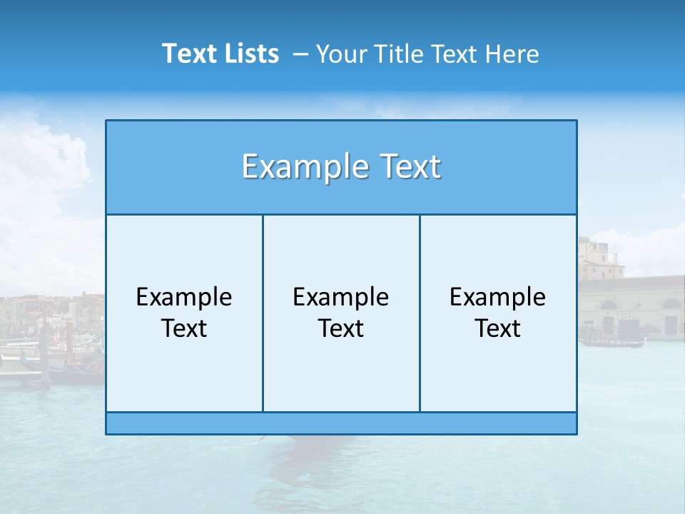 Church Travel Transportation PowerPoint Template
