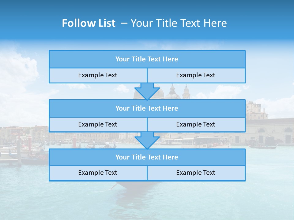 Church Travel Transportation PowerPoint Template
