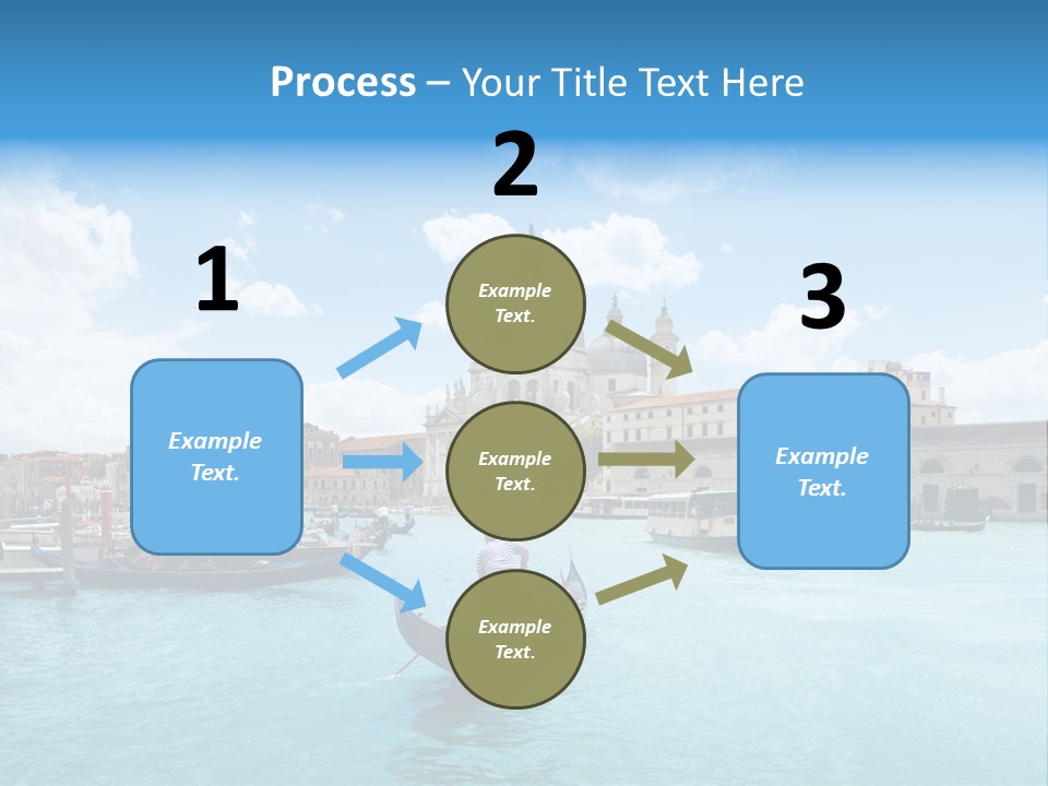 Church Travel Transportation PowerPoint Template