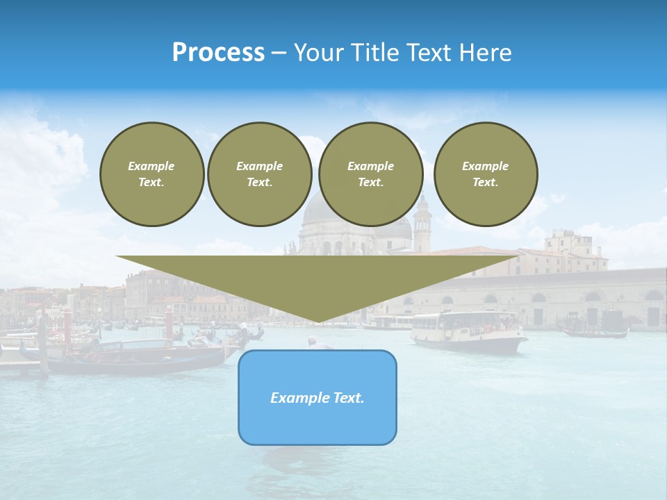 Church Travel Transportation PowerPoint Template