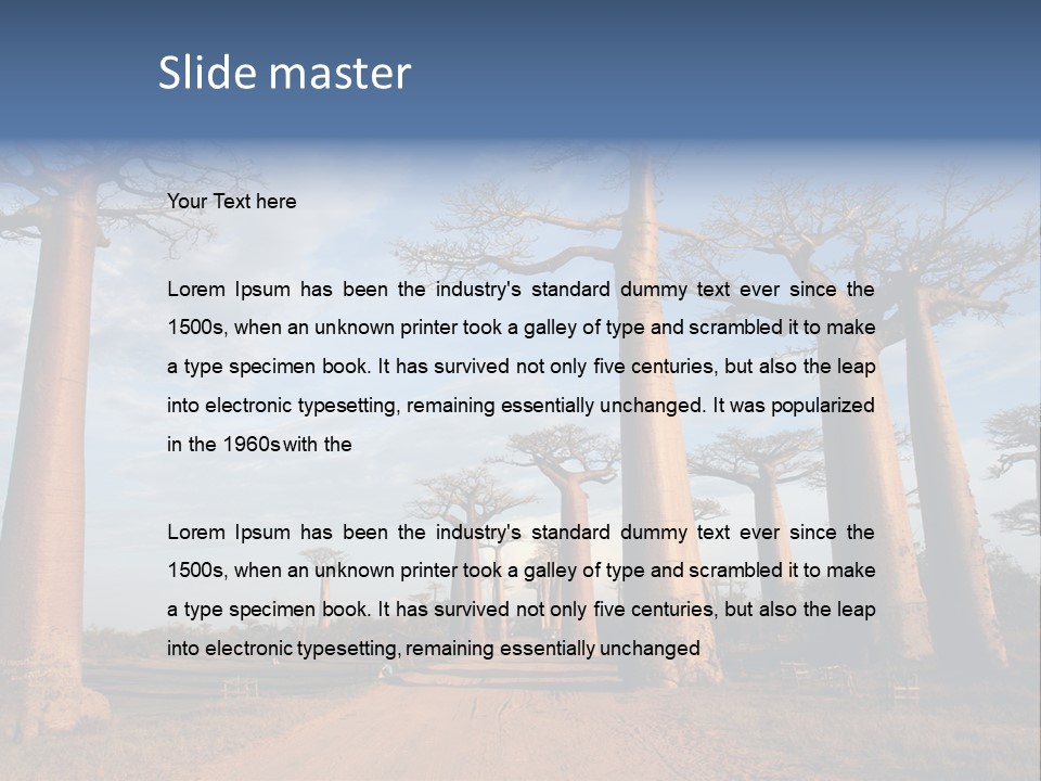 Countryside Centenary Impressive PowerPoint Template