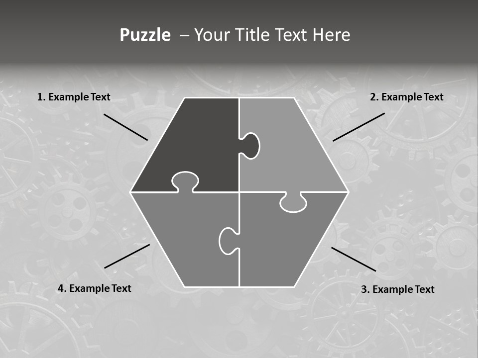 Vintage Mechanism Grunge PowerPoint Template