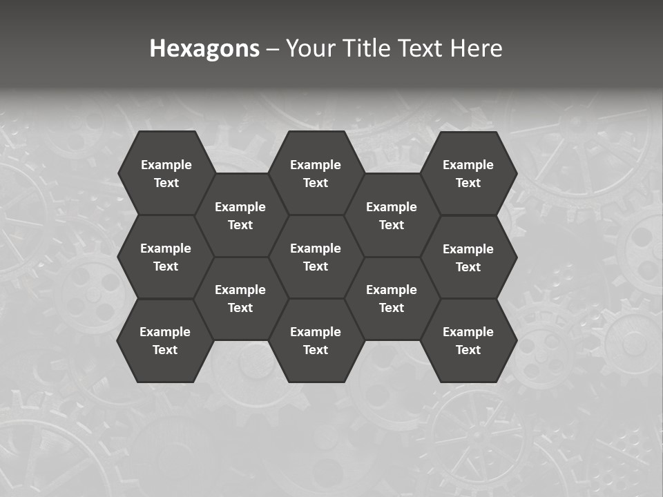 Vintage Mechanism Grunge PowerPoint Template