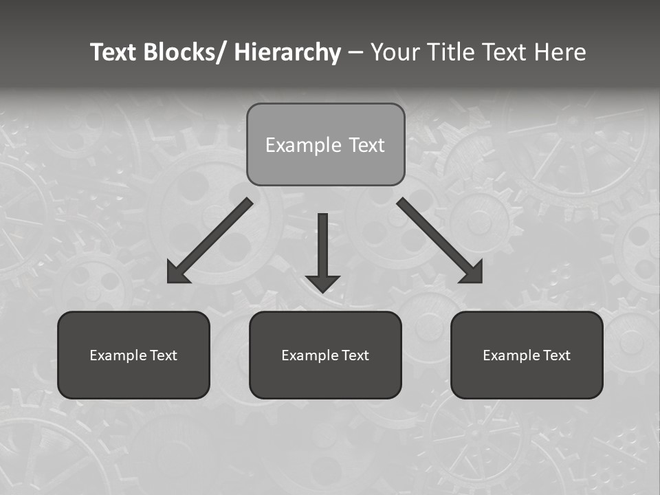 Vintage Mechanism Grunge PowerPoint Template