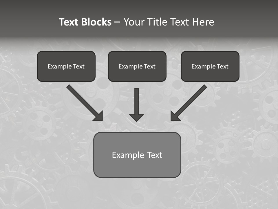 Vintage Mechanism Grunge PowerPoint Template