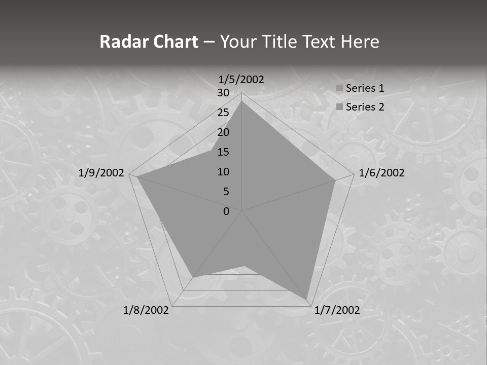 Vintage Mechanism Grunge PowerPoint Template