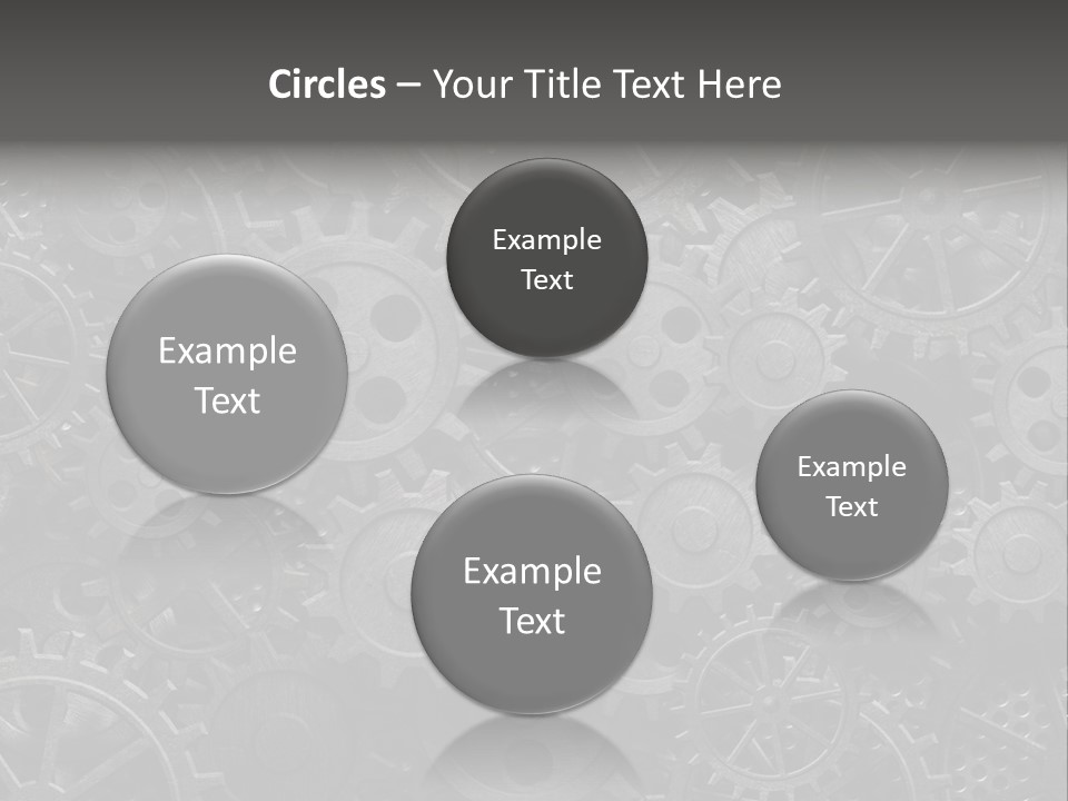 Vintage Mechanism Grunge PowerPoint Template