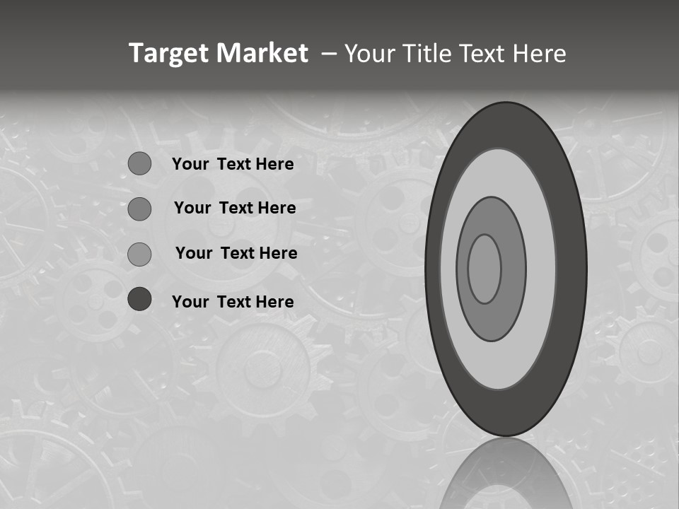 Vintage Mechanism Grunge PowerPoint Template