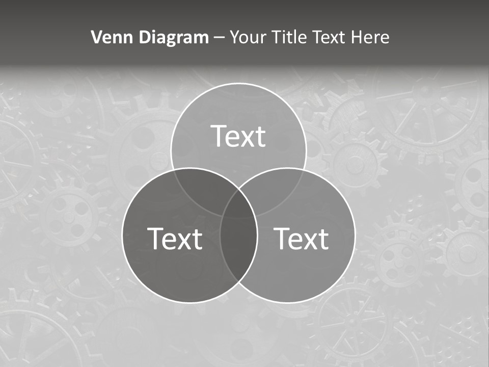 Vintage Mechanism Grunge PowerPoint Template