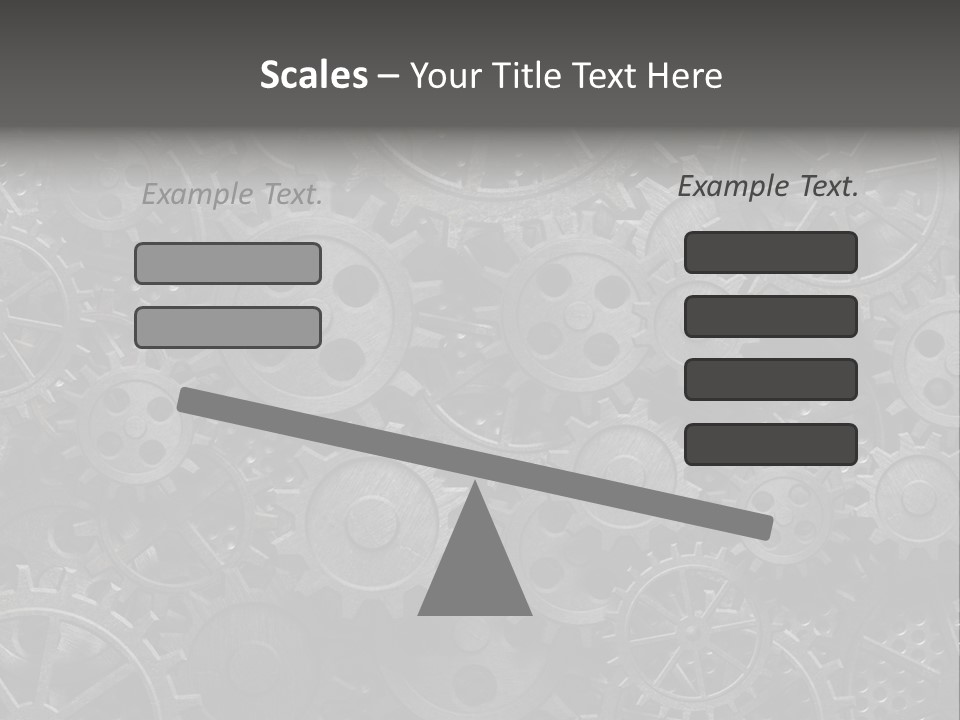Vintage Mechanism Grunge PowerPoint Template