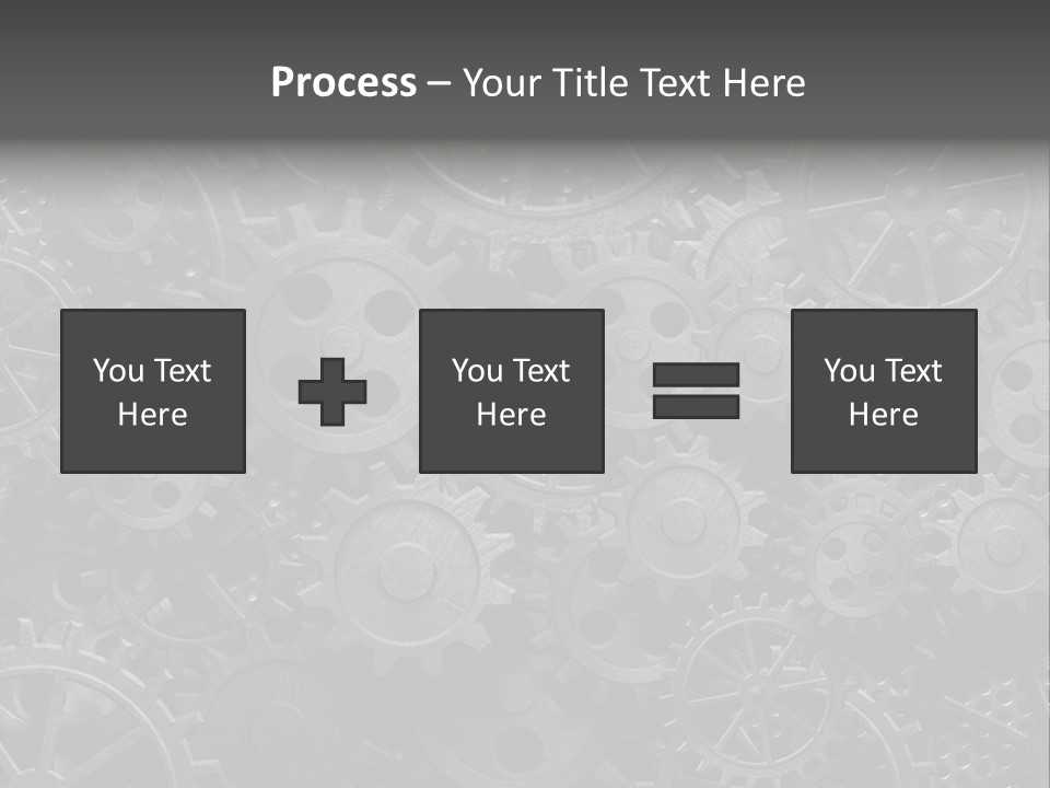 Vintage Mechanism Grunge PowerPoint Template