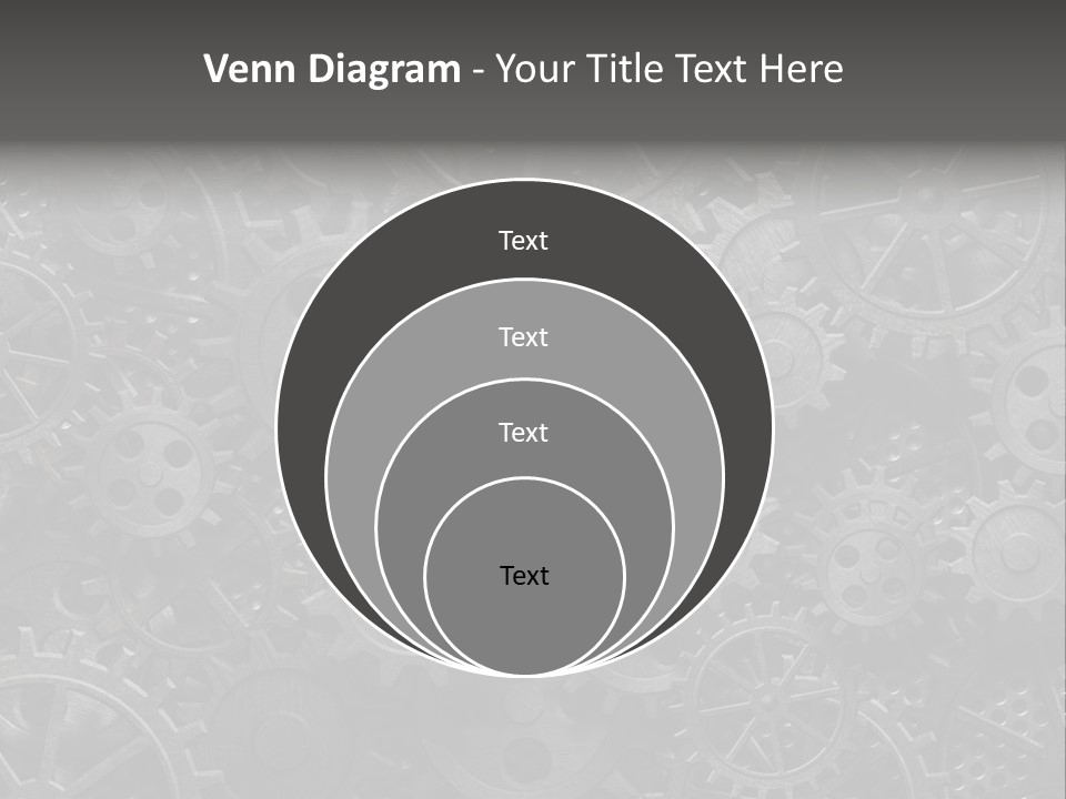 Vintage Mechanism Grunge PowerPoint Template