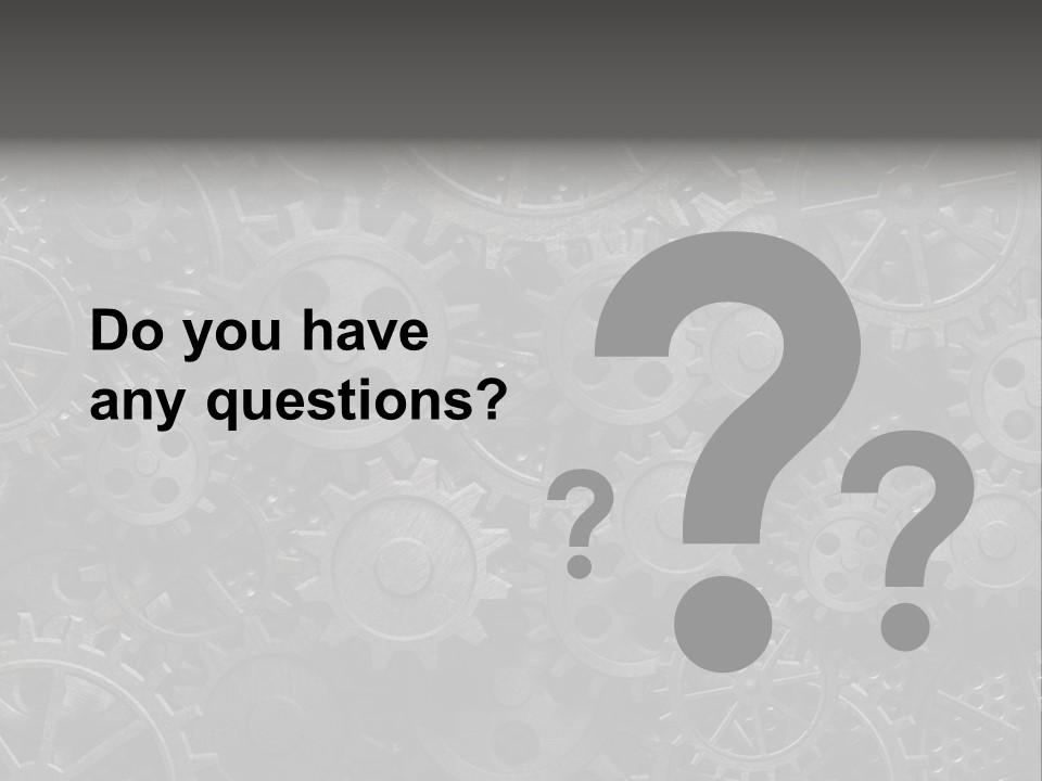 Vintage Mechanism Grunge PowerPoint Template