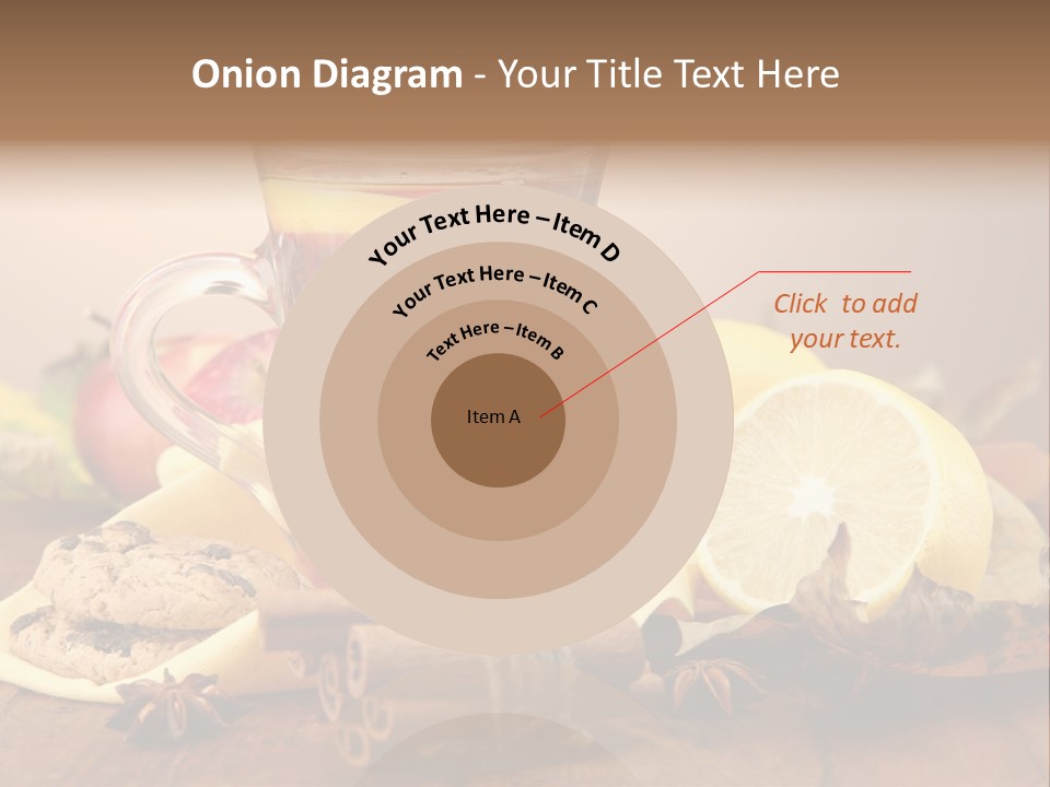 Orange Background Treatment PowerPoint Template