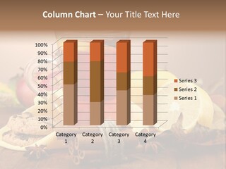 Orange Background Treatment PowerPoint Template