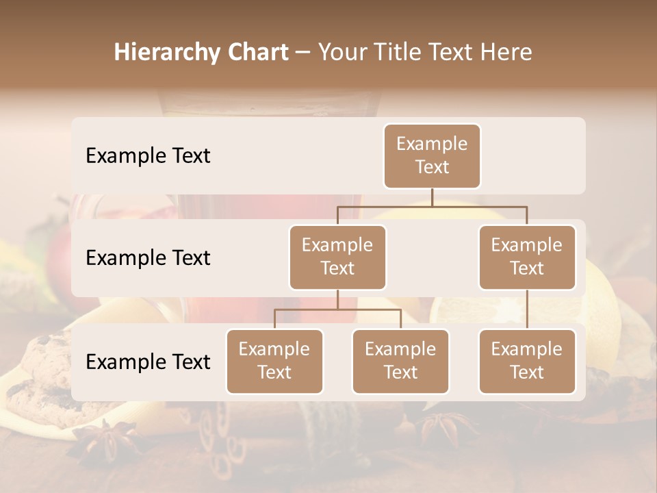 Orange Background Treatment PowerPoint Template
