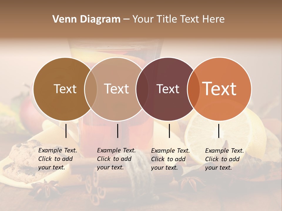 Orange Background Treatment PowerPoint Template