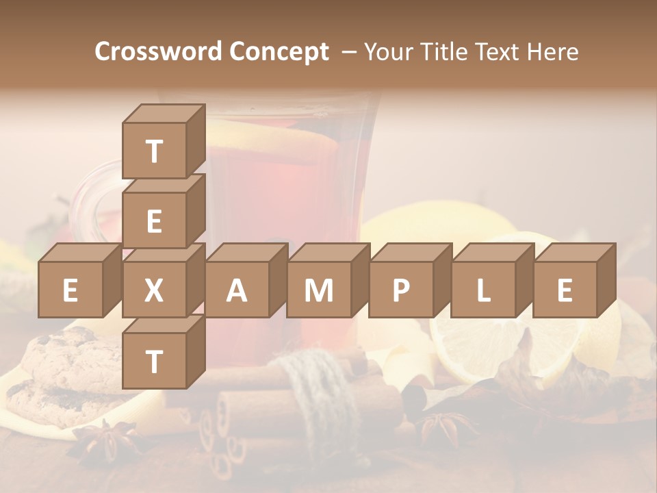 Orange Background Treatment PowerPoint Template