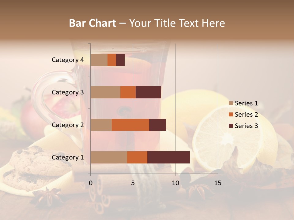 Orange Background Treatment PowerPoint Template