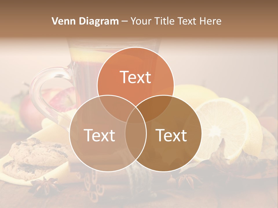 Orange Background Treatment PowerPoint Template