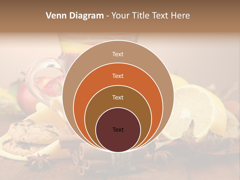 Orange Background Treatment PowerPoint Template