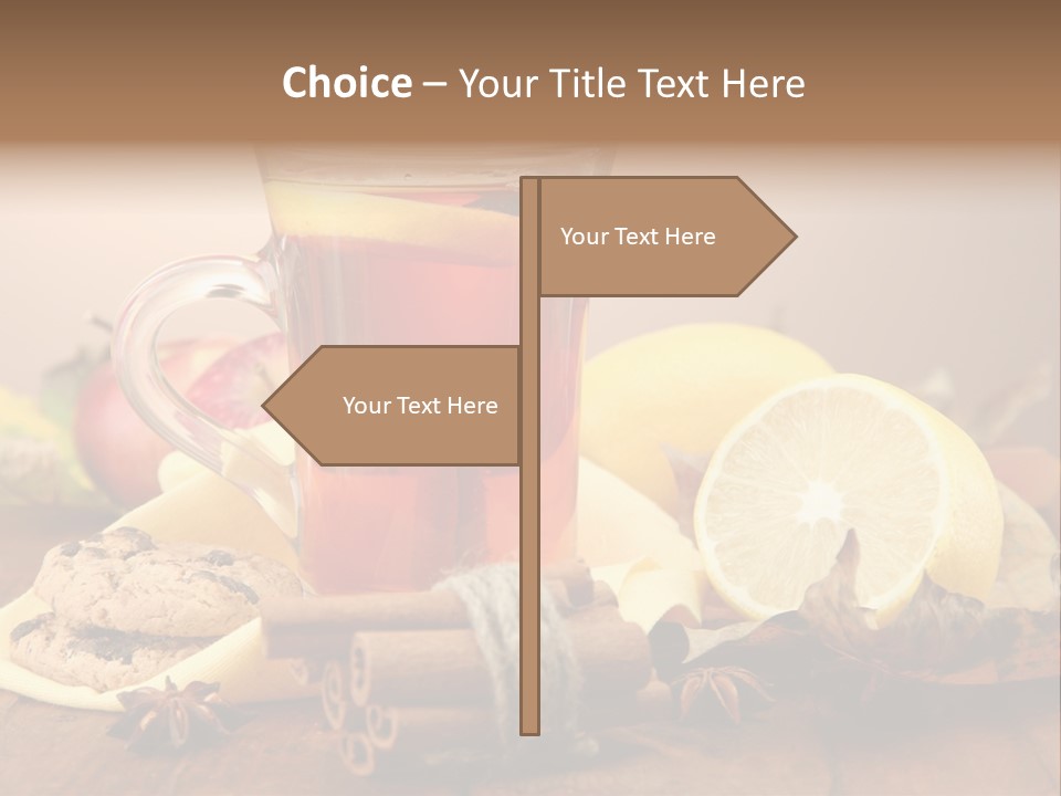 Orange Background Treatment PowerPoint Template