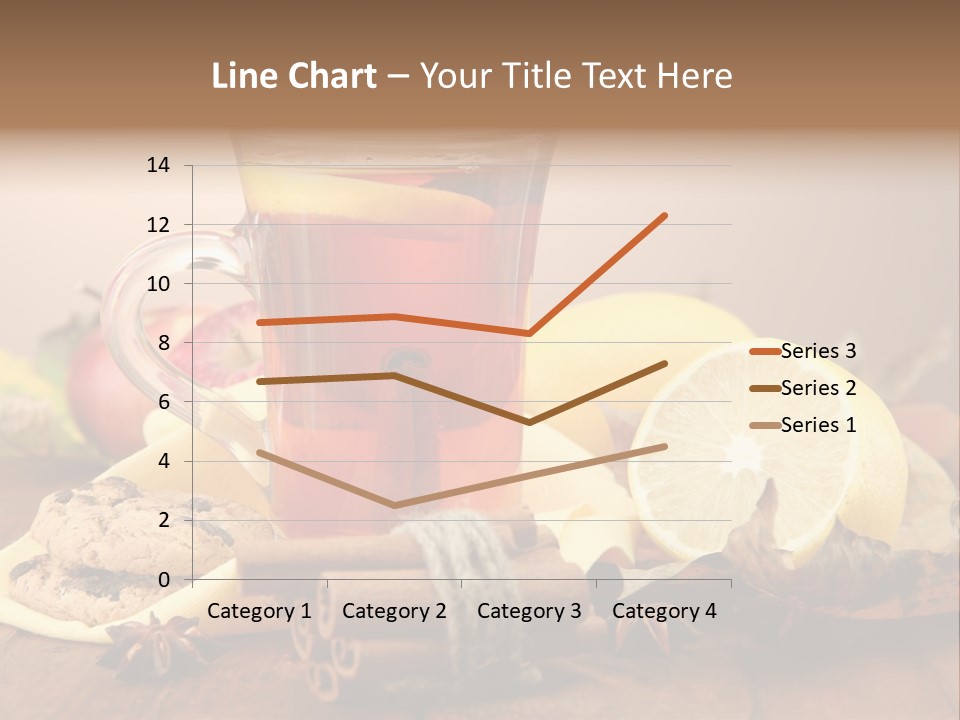 Orange Background Treatment PowerPoint Template