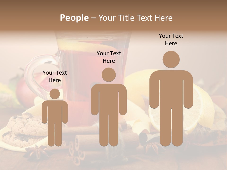 Orange Background Treatment PowerPoint Template