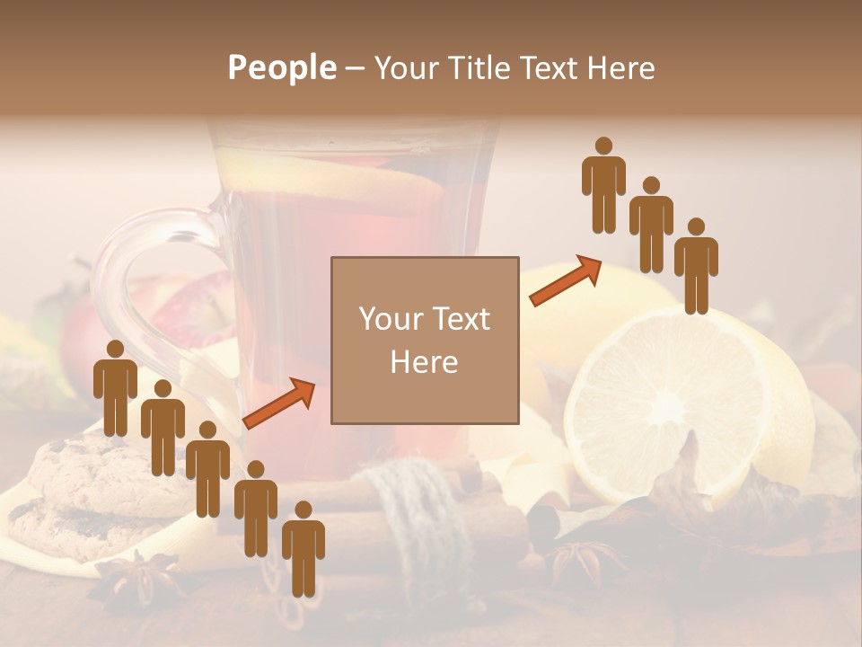 Orange Background Treatment PowerPoint Template