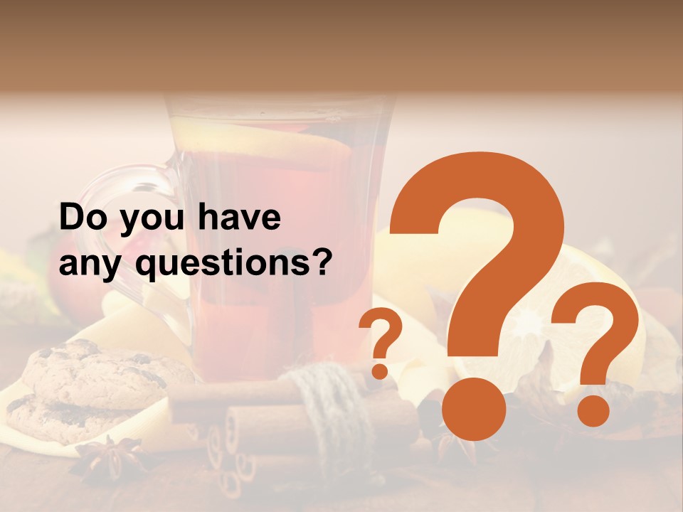 Orange Background Treatment PowerPoint Template