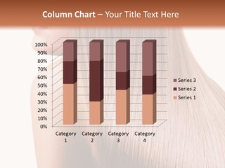 Woman Isolated Smooth PowerPoint Template