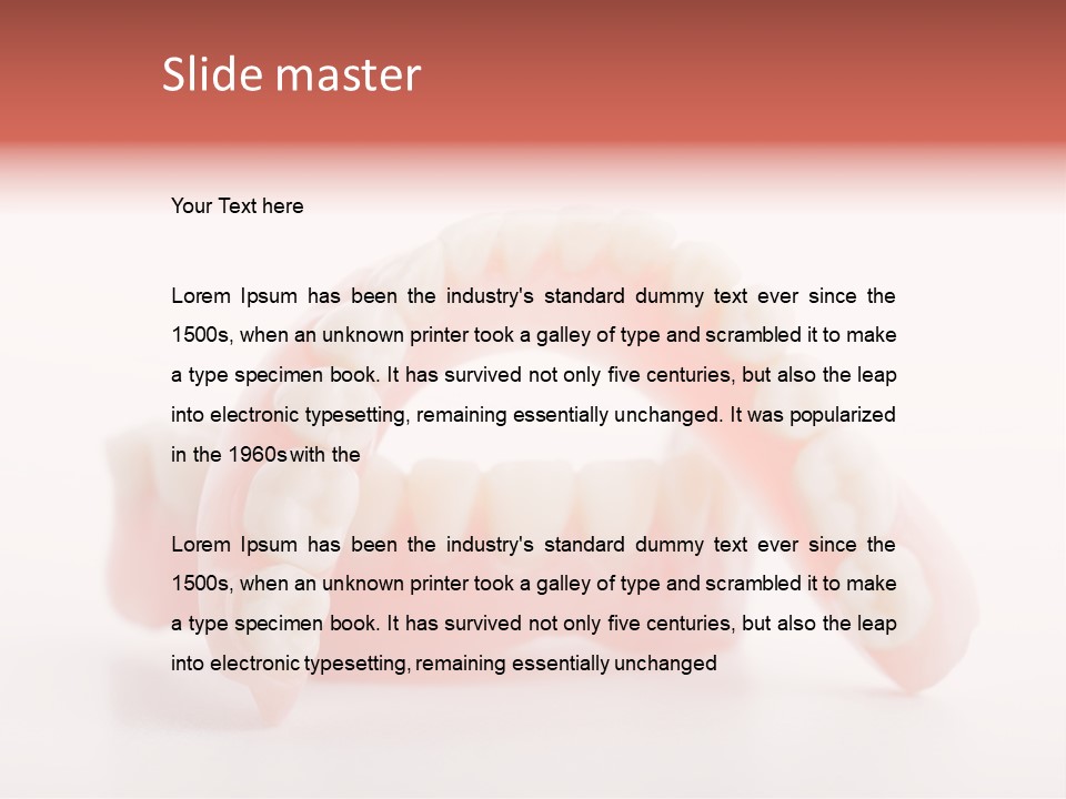 Background Dent Dental PowerPoint Template