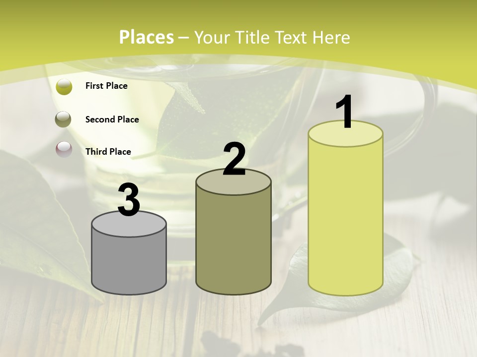 Organic Vertical Refreshment PowerPoint Template