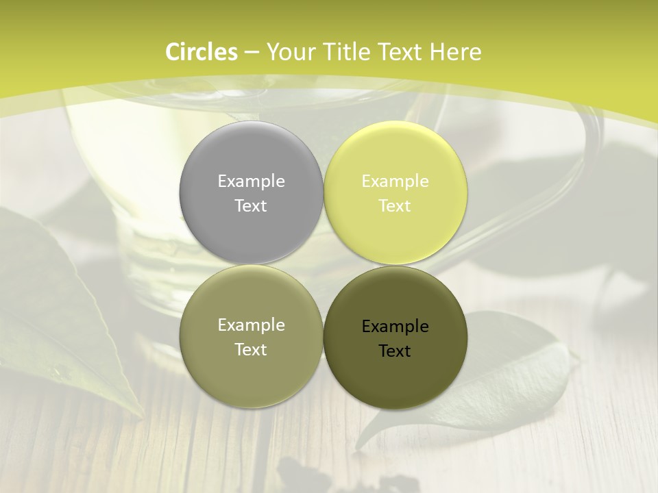 Organic Vertical Refreshment PowerPoint Template