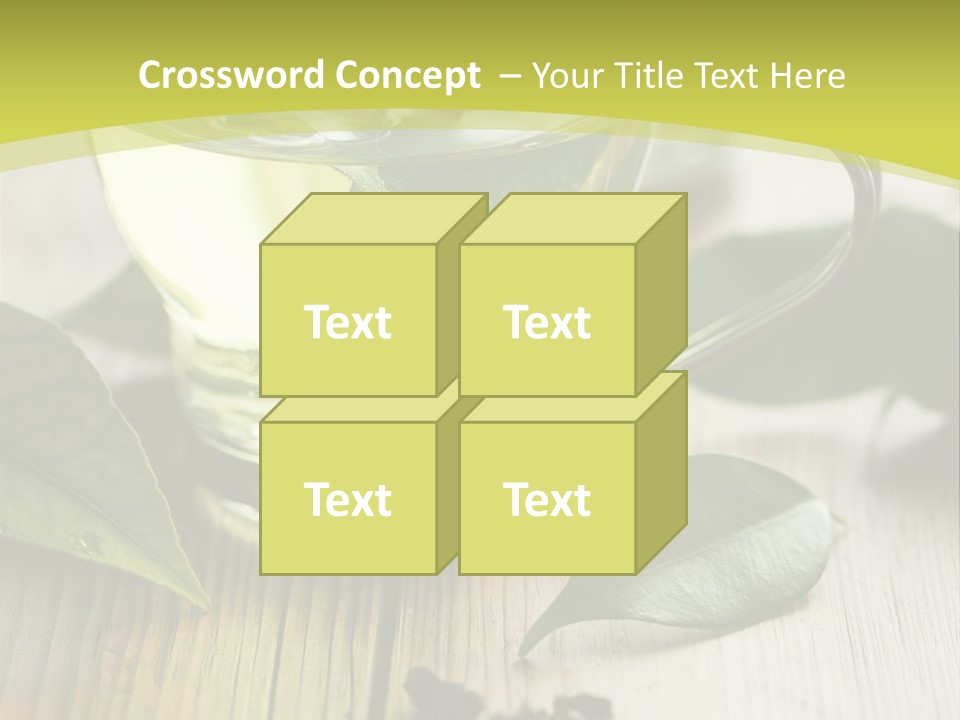 Organic Vertical Refreshment PowerPoint Template