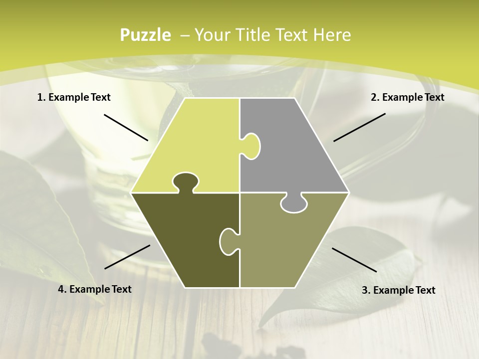 Organic Vertical Refreshment PowerPoint Template